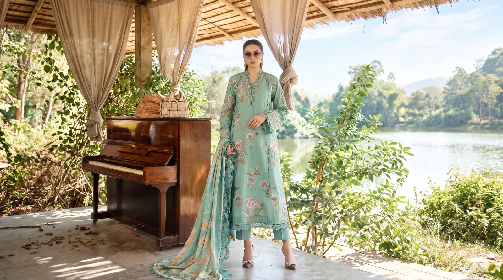 Lawn Embroidery 3 Piece